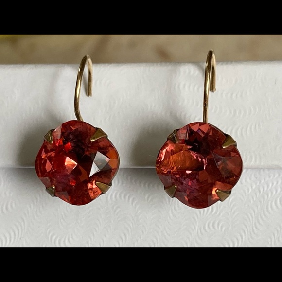 LIZ PAIACIOS Pink Crystal Pierced Earrings - Picture 6 of 14